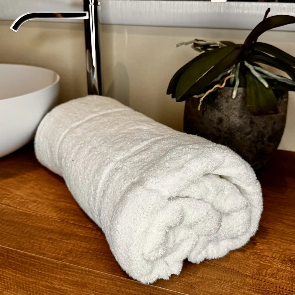 Telo Spugna Zero Twist Bianco | ArredoCasa Online tutto il tessile per la tua casa.