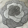 Tappeto Bagno Rosa in 100% Cotone con Base Antiscivolo