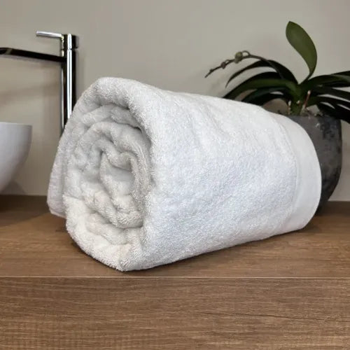 Telo in Spugna Mercerizzata Anti-odore Subito Asciutto 100 Bianco | ArredoCasa Online tutto il tessile per la tua casa.