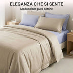 Parure Copripiumino Paint in Madapolam 100% Cotone