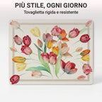 Tovaglietta americana in MDF decorata