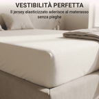 Lenzuolo in Jersey Elasticizzato