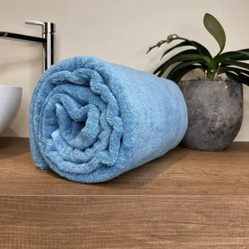 Telo in Spugna Mercerizzata Anti-odore Subito Asciutto 206 Petrolio | ArredoCasa Online tutto il tessile per la tua casa.