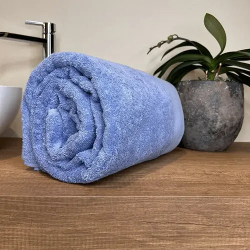 Telo in Spugna Mercerizzata Anti-odore Subito Asciutto 216 Pervinca | ArredoCasa Online tutto il tessile per la tua casa.