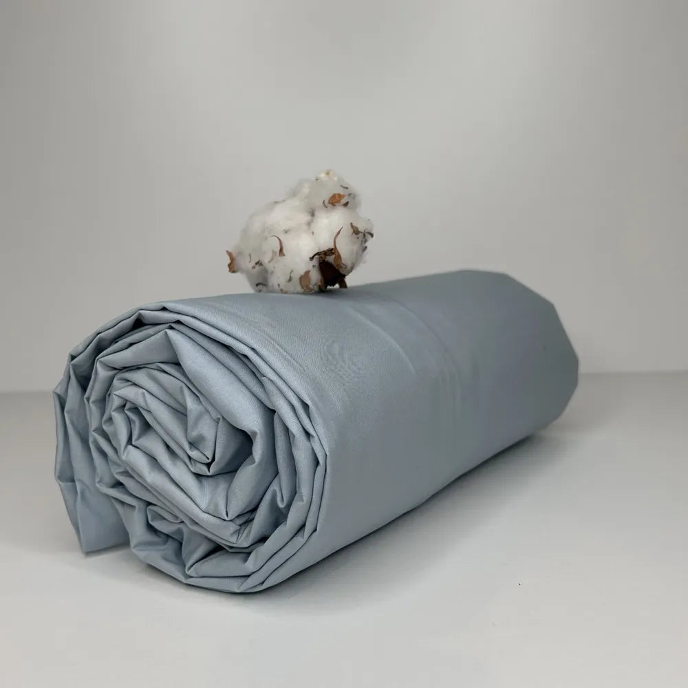 Sotto con Angoli in Percalle Bossi Lago Matrimoniale | ArredoCasa Online tutto il tessile per la tua casa.