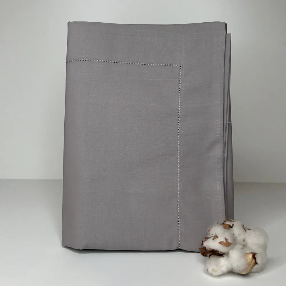 Coppia di Federe in Percalle Bossi 280 Sasso | ArredoCasa Online tutto il tessile per la tua casa.