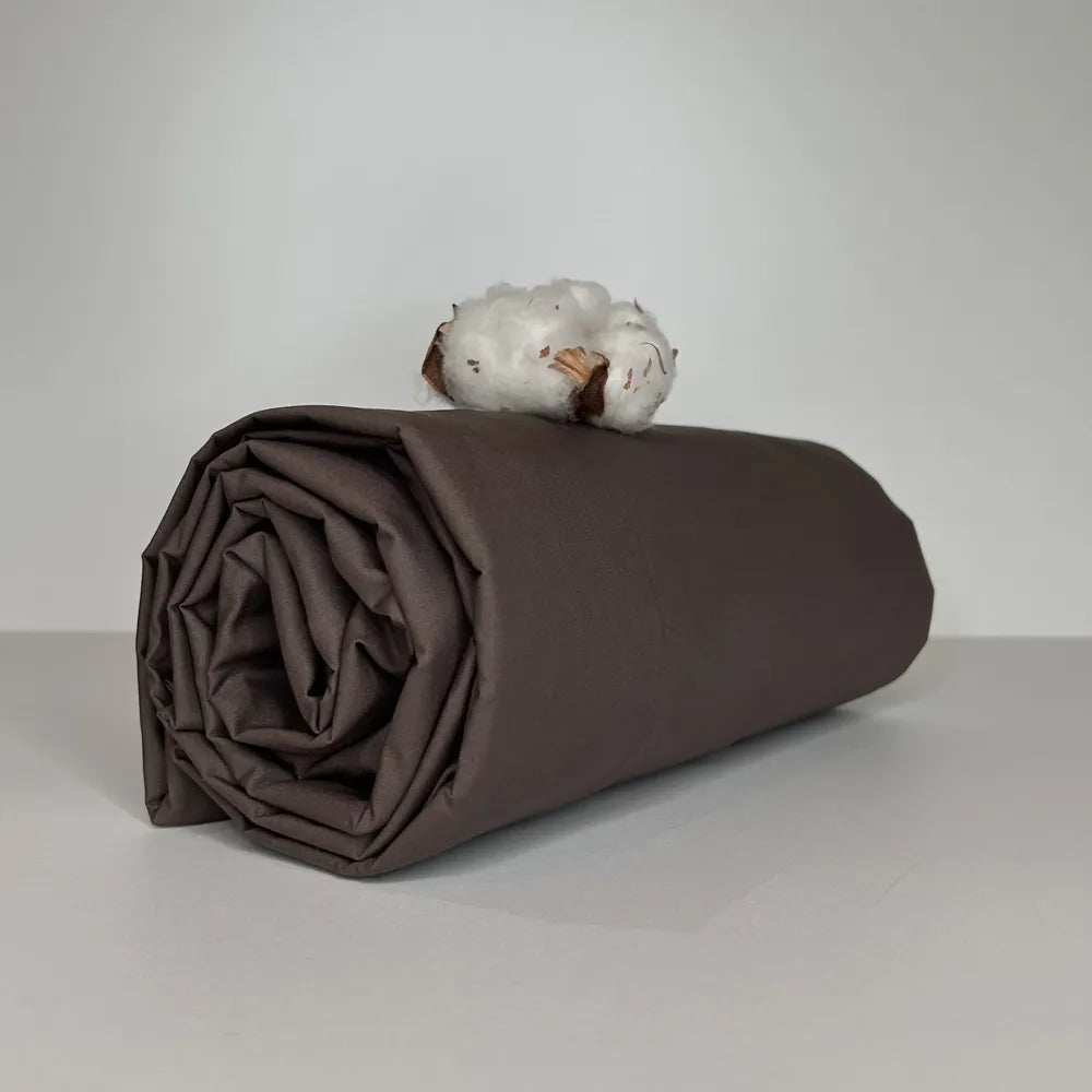 Sotto con Angoli in Percalle Bossi Cioccolato Matrimoniale | ArredoCasa Online tutto il tessile per la tua casa.