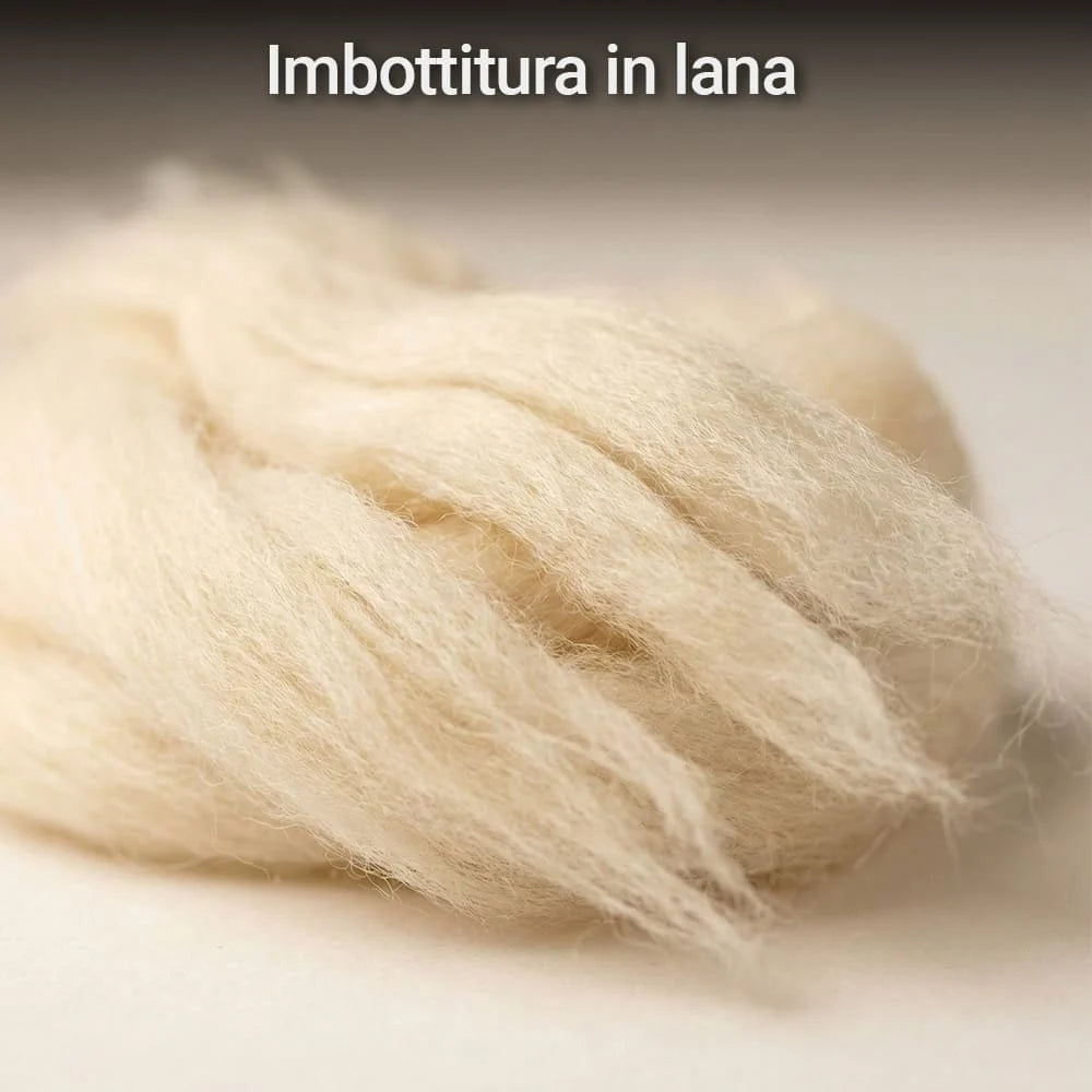 Piumino Letto in Lana Pura Antireumatico – Calore Naturale e Traspirante