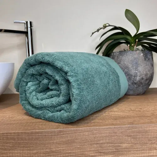 Telo in Spugna Mercerizzata Anti-odore Subito Asciutto 309 Verdone | ArredoCasa Online tutto il tessile per la tua casa.