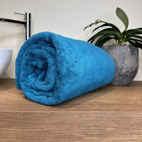 Telo in Spugna Mercerizzata Anti-odore Subito Asciutto 315 Ottanio | ArredoCasa Online tutto il tessile per la tua casa.