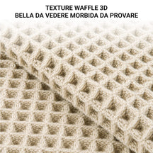 Tappeto Bagno Alma Waffle Antiscivolo