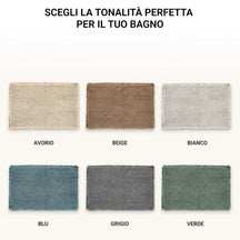Tappeto Bagno Alma Waffle Antiscivolo