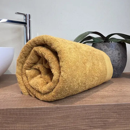 Telo in Spugna Mercerizzata Anti-odore Subito Asciutto 469 Fieno | ArredoCasa Online tutto il tessile per la tua casa.