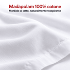 Coppia di Federe Madapolam Paint in Cotone – 50 × 80 cm