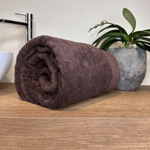 Telo in Spugna Mercerizzata Anti-odore Subito Asciutto 599 Marrone | ArredoCasa Online tutto il tessile per la tua casa.