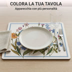 Tovaglietta americana in MDF decorata