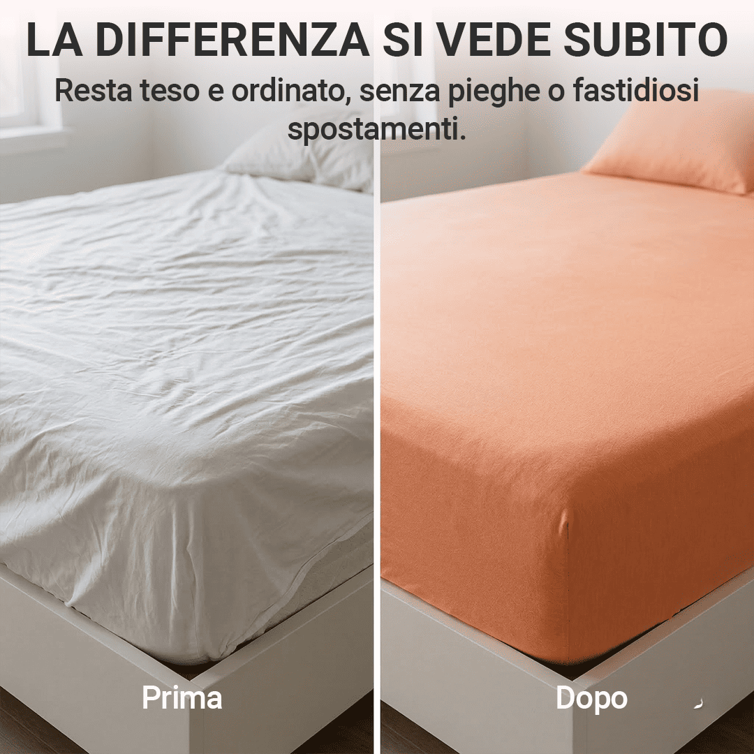 Lenzuolo in Jersey Elasticizzato