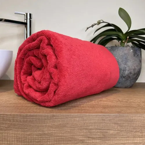 Telo in Spugna Mercerizzata Anti-odore Subito Asciutto 690 Bordeaux | ArredoCasa Online tutto il tessile per la tua casa.