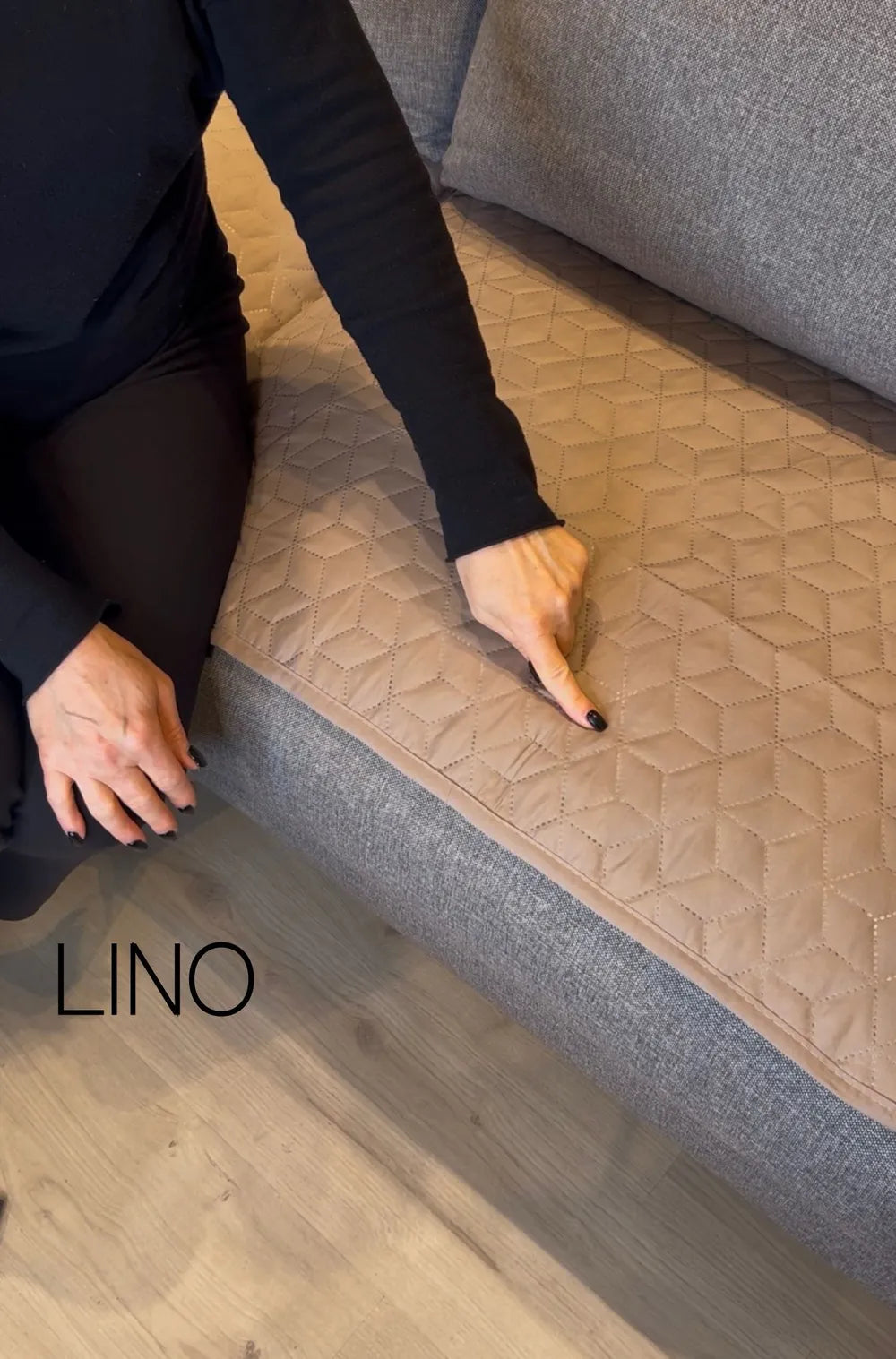 Topper Divano Lino | ArredoCasa Online tutto il tessile per la tua casa.