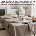Magic Stain-Resistant Tablecloth, Soft as Cotton