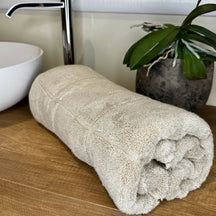 Telo Spugna Zero Twist Tortora | ArredoCasa Online tutto il tessile per la tua casa.