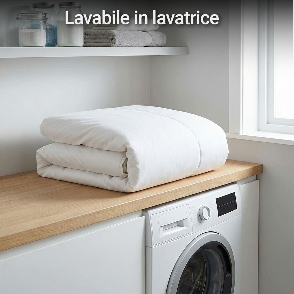 Piumino Letto in Lana Pura Antireumatico – Calore Naturale e Traspirante