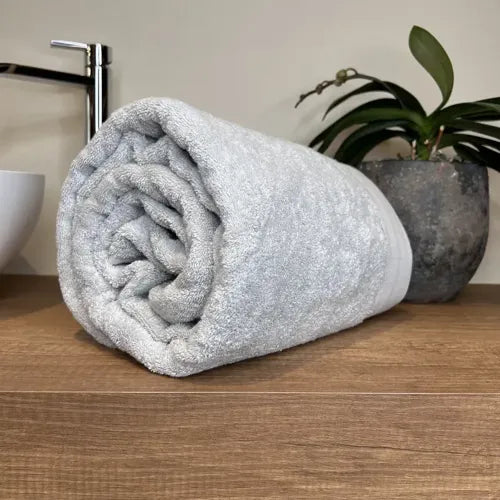 Telo in Spugna Mercerizzata Anti-odore Subito Asciutto 900 Grigio | ArredoCasa Online tutto il tessile per la tua casa.