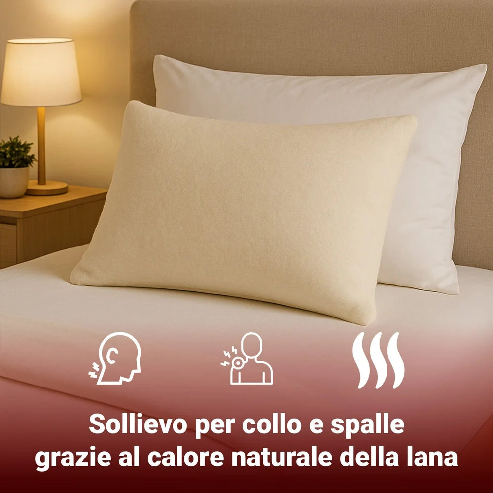 Copriguanciale in Lana Antireumatico Asciutto | 100% Made in Italy