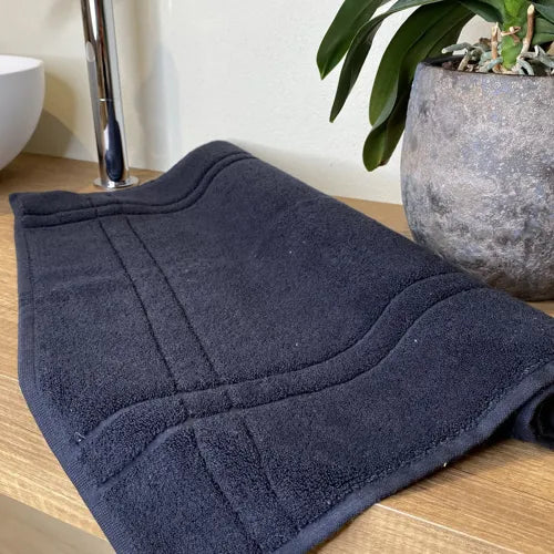 Scendi doccia in Spugna Mercerizzata Anti-Odore e Subito Asciutto 990 Nero | ArredoCasa Online tutto il tessile per la tua casa.