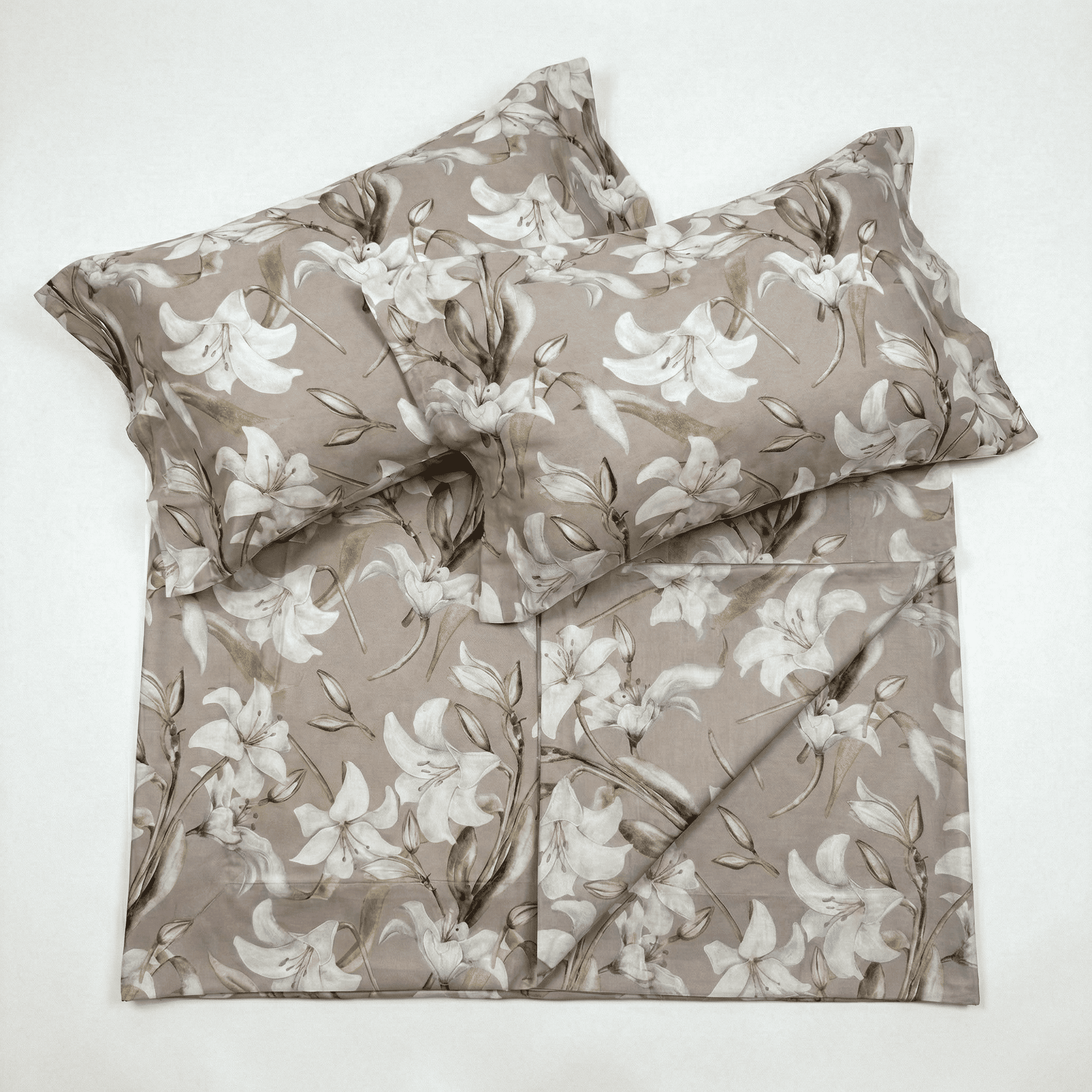 Completi e Parure Letto Matrimoniali in Raso 300 fili