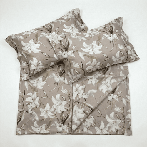 Completi e Parure Letto Matrimoniali in Raso 300 fili