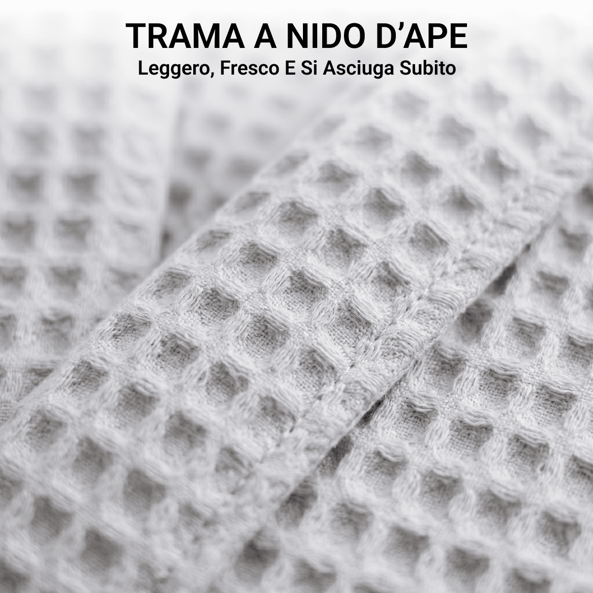 Accappatoio Nido d'ape