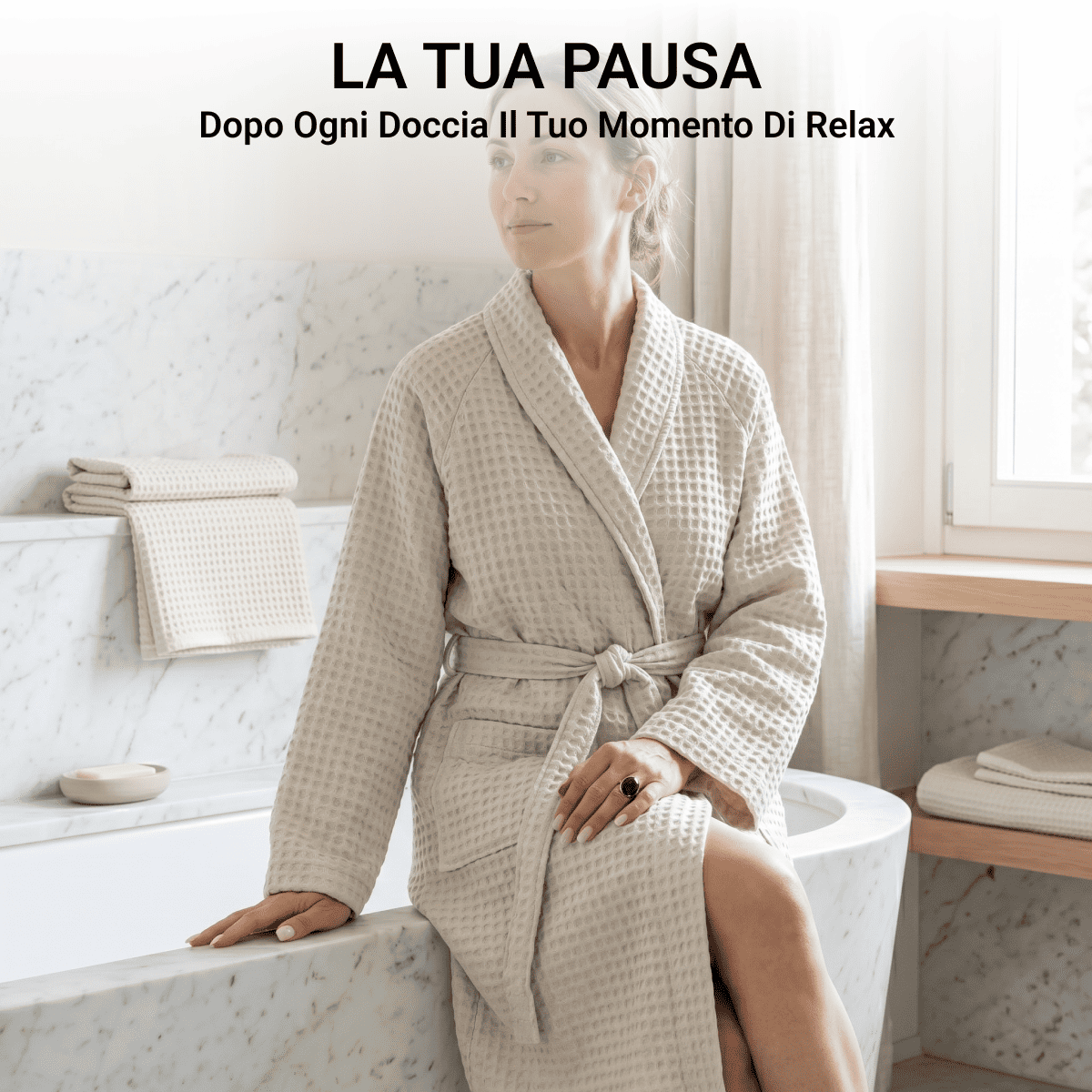 Honeycomb Bathrobe
