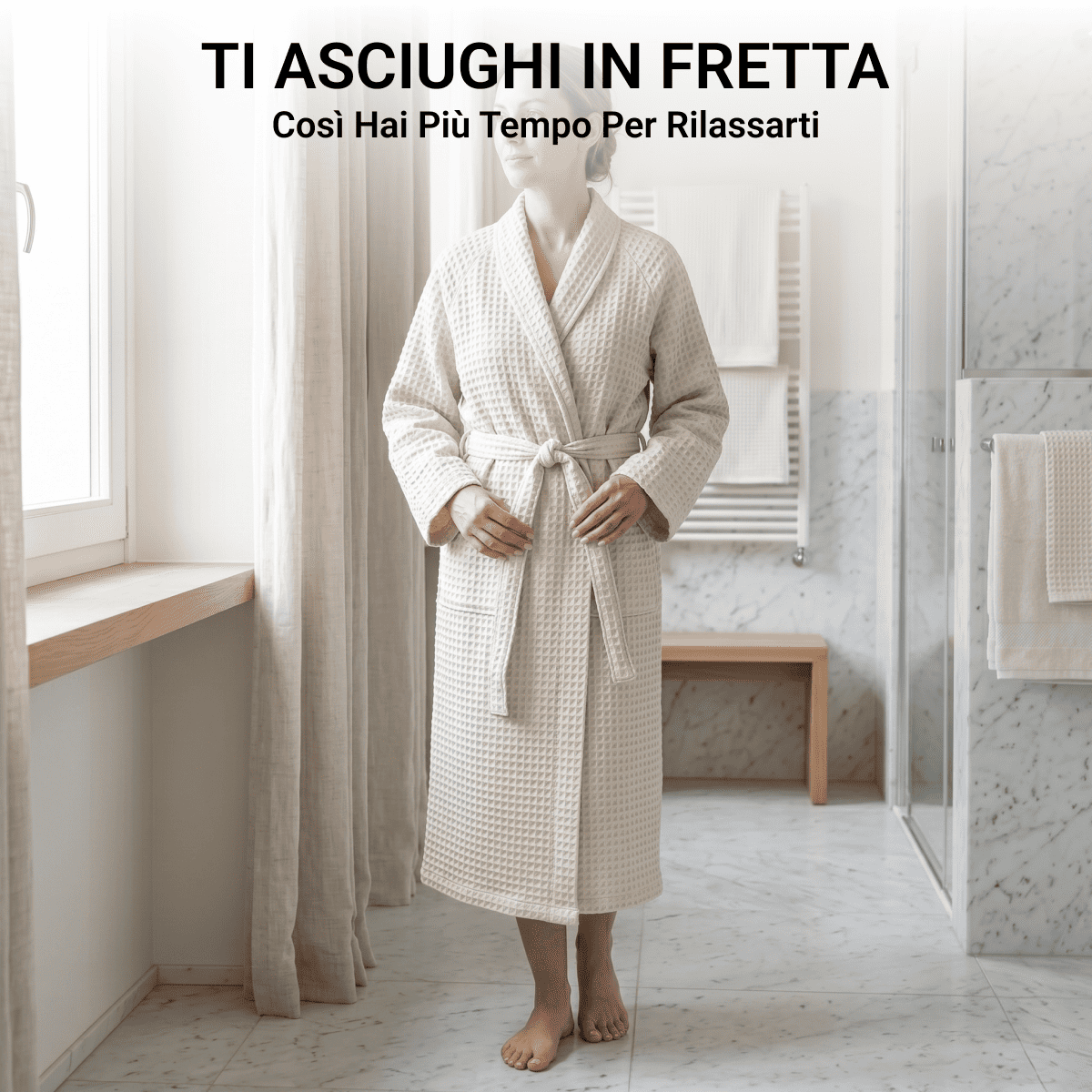 Honeycomb Bathrobe