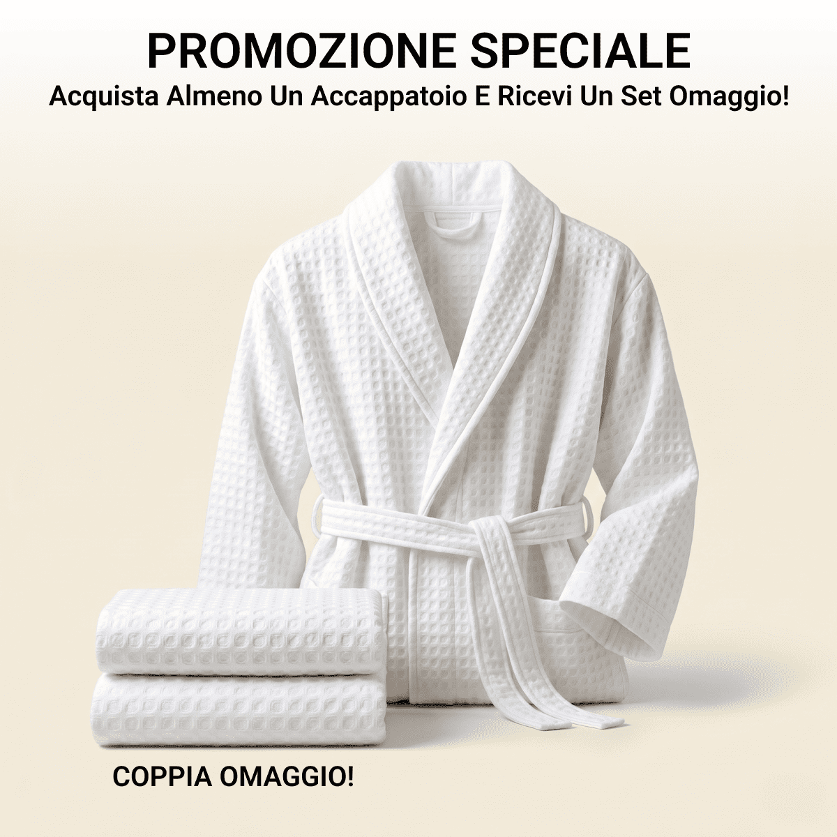 Accappatoio Nido d'ape