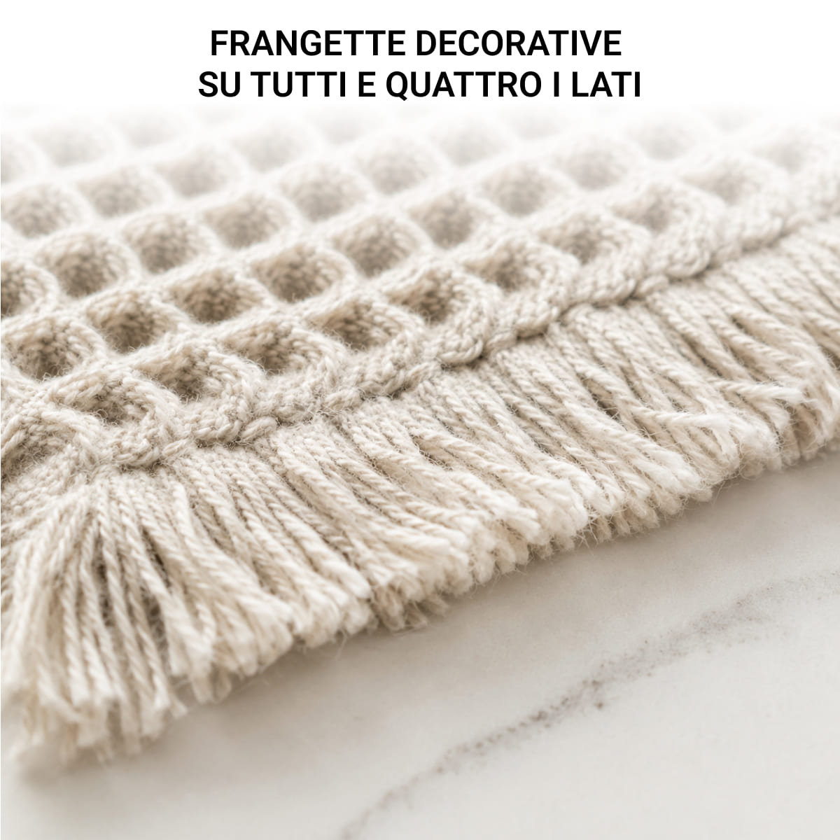 Tappeto Bagno Alma Waffle Antiscivolo