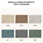 Tappeto Bagno Alma Waffle Antiscivolo