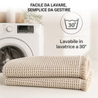 Tappeto Bagno Alma Waffle Antiscivolo