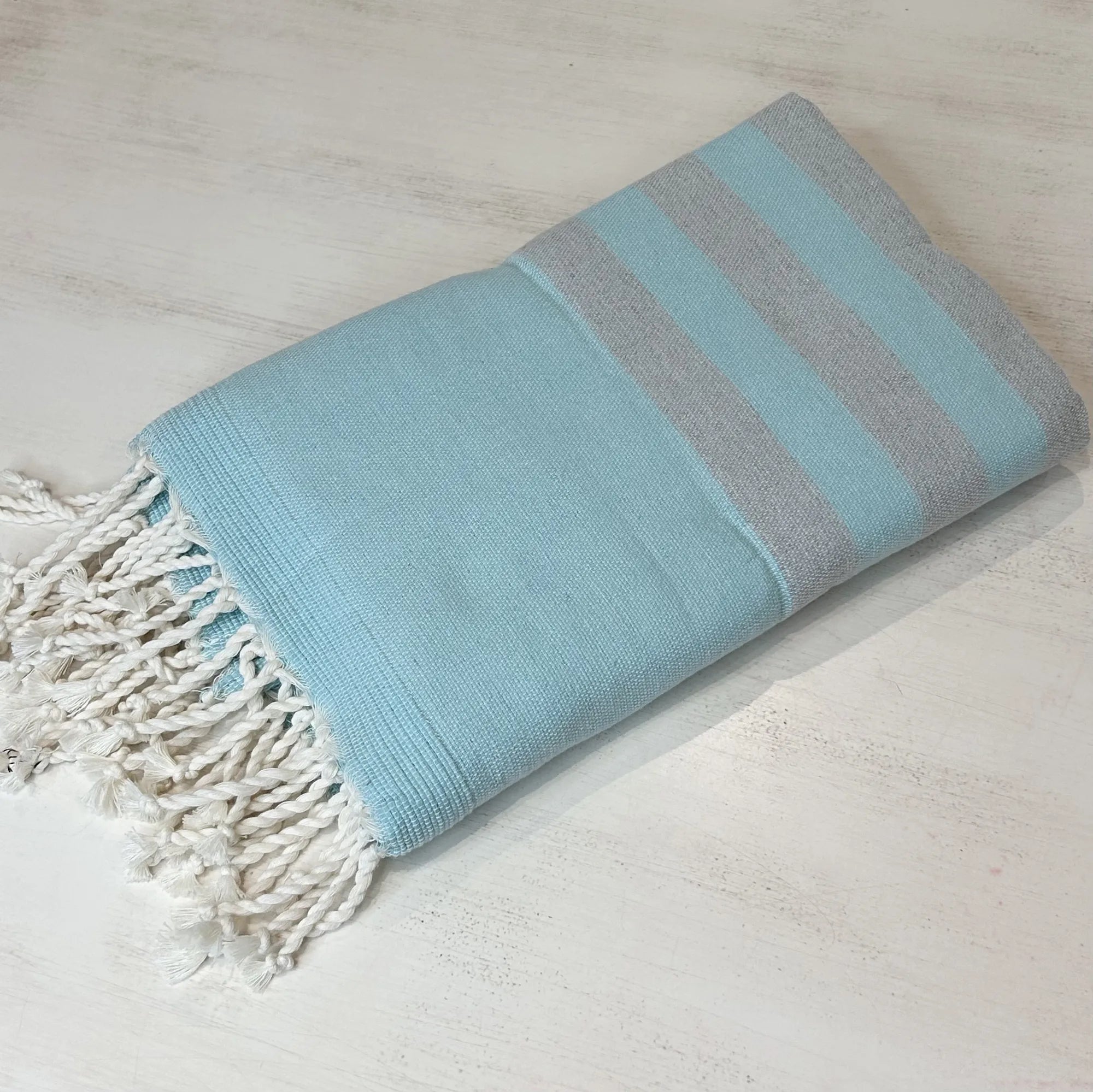 Telo Mare Microspugna Azzurro-grigio | ArredoCasa Online tutto il tessile per la tua casa.