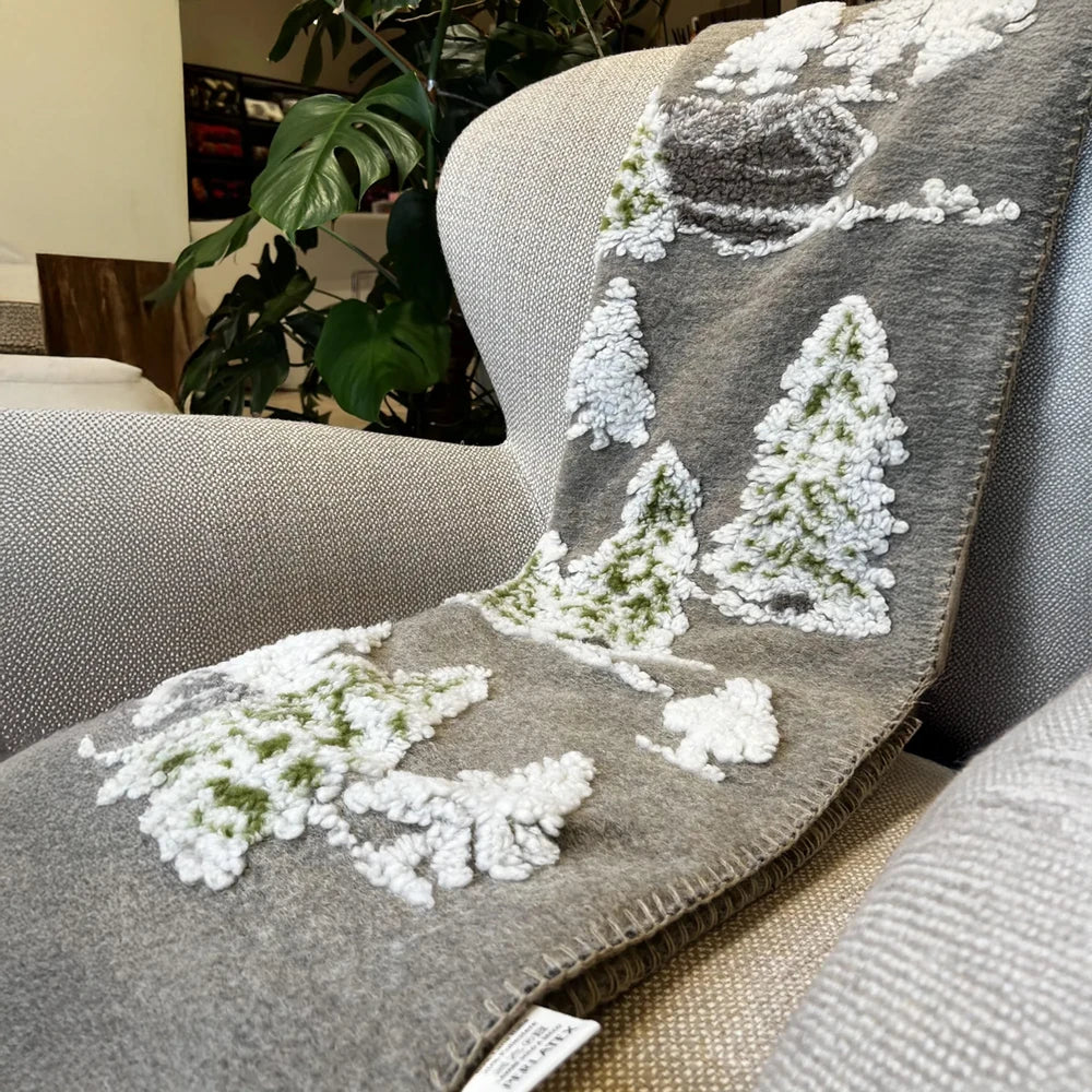 Plaid in Lana Cotta Made in Italy 170x180 – Caldo, Asciutto & Traspirante Baita Beige | ArredoCasa Online tutto il tessile per la tua casa.