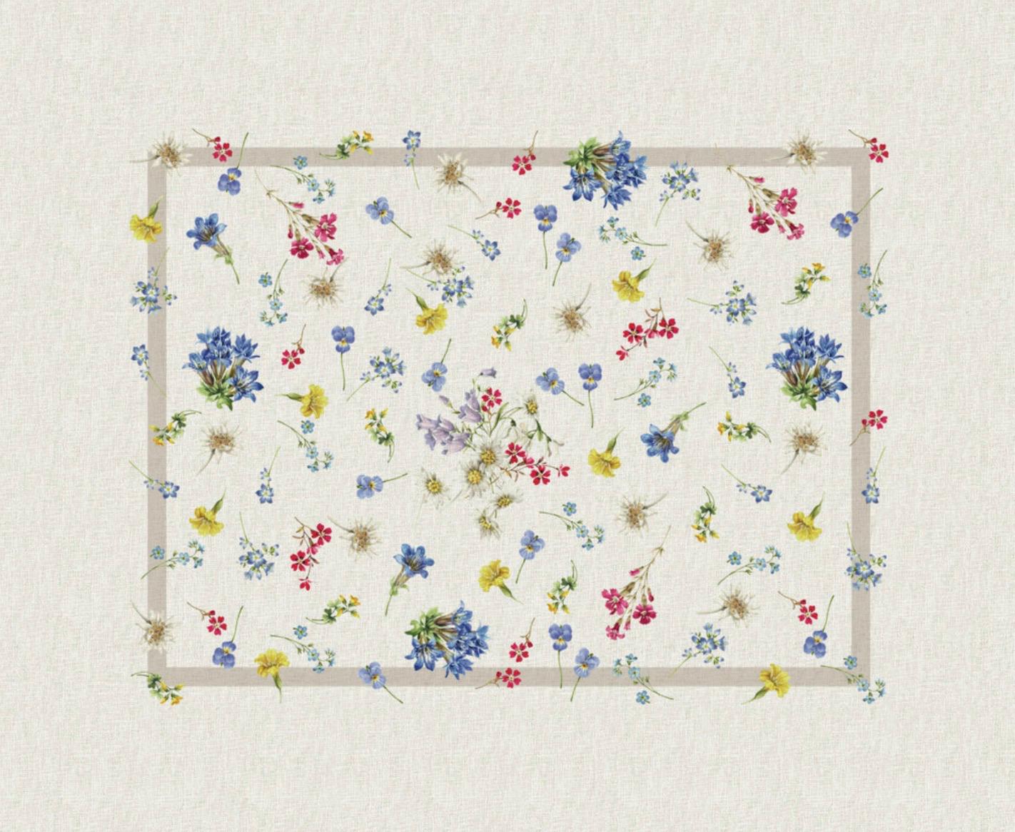 Tovaglietta americana in MDF decorata