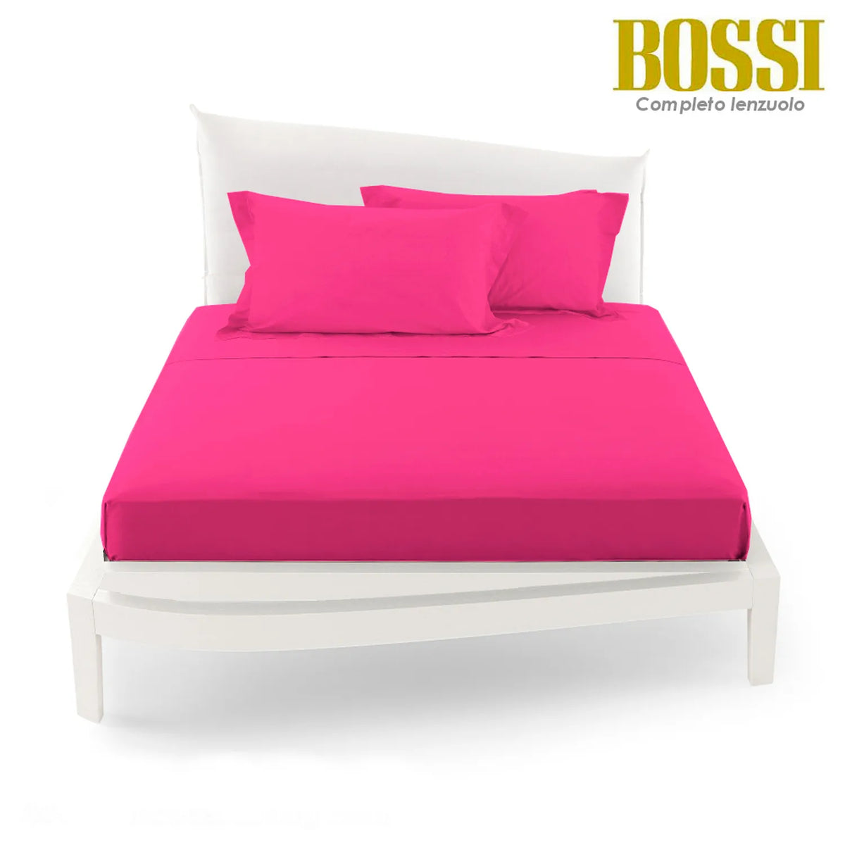 Lenzuolo piano in Percalle Bossi 11 Fuxia Matrimoniale | ArredoCasa Online tutto il tessile per la tua casa.