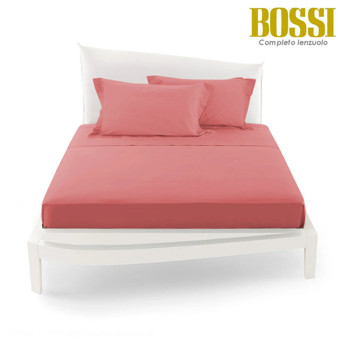 Lenzuolo piano in Percalle Bossi 36 Rossetto Matrimoniale | ArredoCasa Online tutto il tessile per la tua casa.