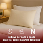 Copriguanciale in Lana Antireumatico Asciutto | 100% Made in Italy