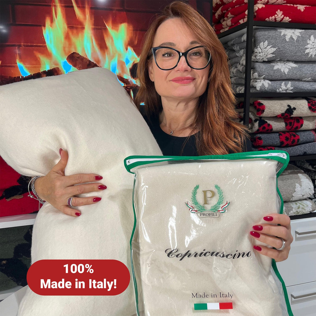 Copriguanciale in Lana Antireumatico Asciutto | 100% Made in Italy