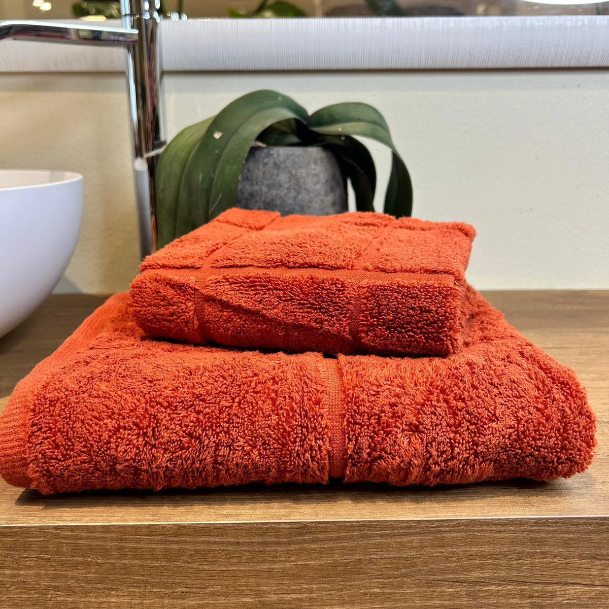 Coppia Spugna Zero Twist C16 Cotto | ArredoCasa Online tutto il tessile per la tua casa.