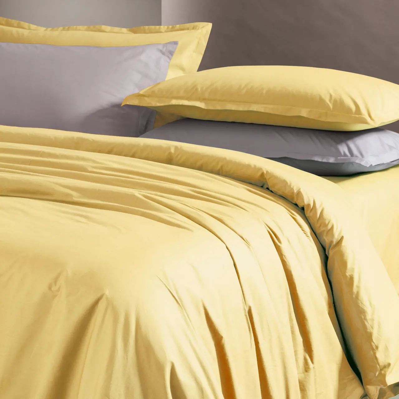 Parure Copripiumino Paint in Madapolam 100% Cotone