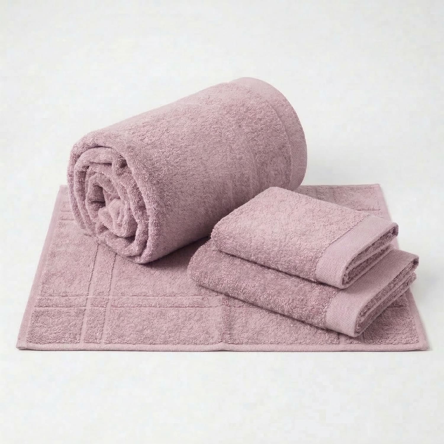 Set Bagno Completo in Spugna Mercerizzata