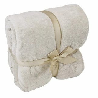 Plaid Coccola Ecrù | ArredoCasa Online tutto il tessile per la tua casa.