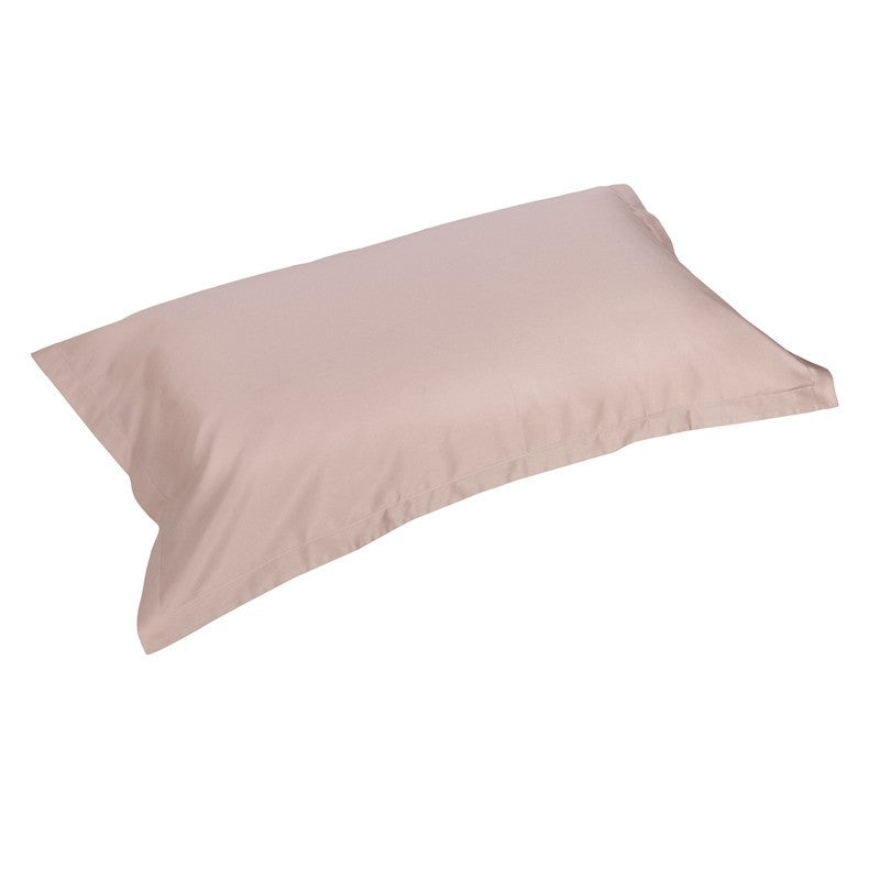 Coppia di Federe in Raso Sensoriale Lussuoso 300 fili 240 Rosa Boho | ArredoCasa Online tutto il tessile per la tua casa.